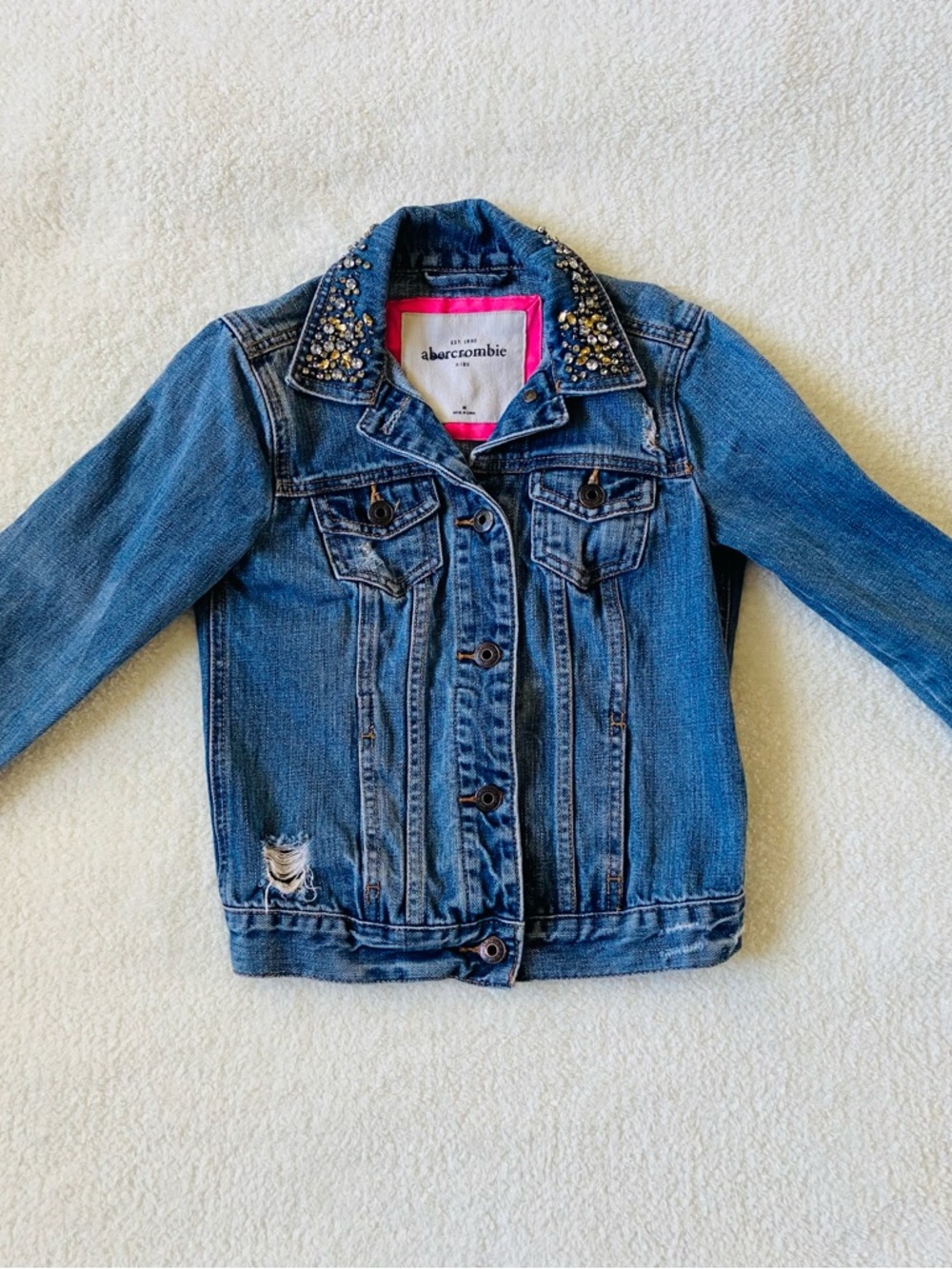 Abercrombie & Fitch Girls Denim Jacket